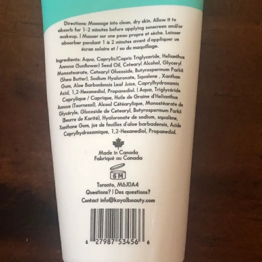 KOYAL BEAUTY NEW 30ml Soak + Glow Face Cream